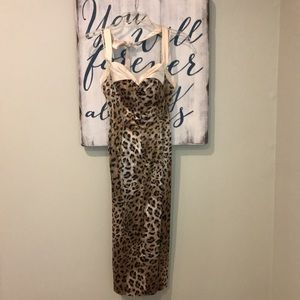 Diane Bar-El tuxedo dress with slit